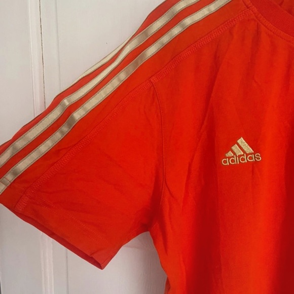 ORANGE Adidas Olympic T-shirt London 2012 Size L - Picture 4 of 10